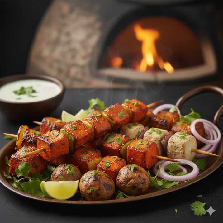 Veg Tandoori Platter
